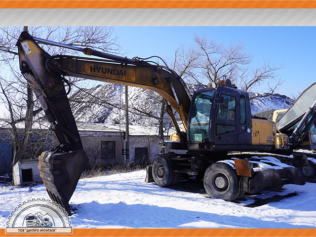 Экскаватор HYUNDAI R170W-7, Услуги тяжелой техники, строительной техники, Украина, Днепр, Каменское