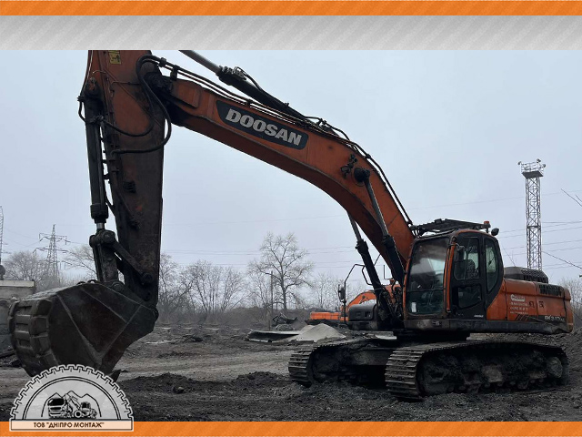 Экскаватор DOOSAN DX340LCA, Услуги тяжелой техники, строительной техники, Украина, Днепр, Каменское